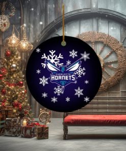 Charlotte Hornets NBA XMas Gifts For Fan Christmas Decorations Ornament