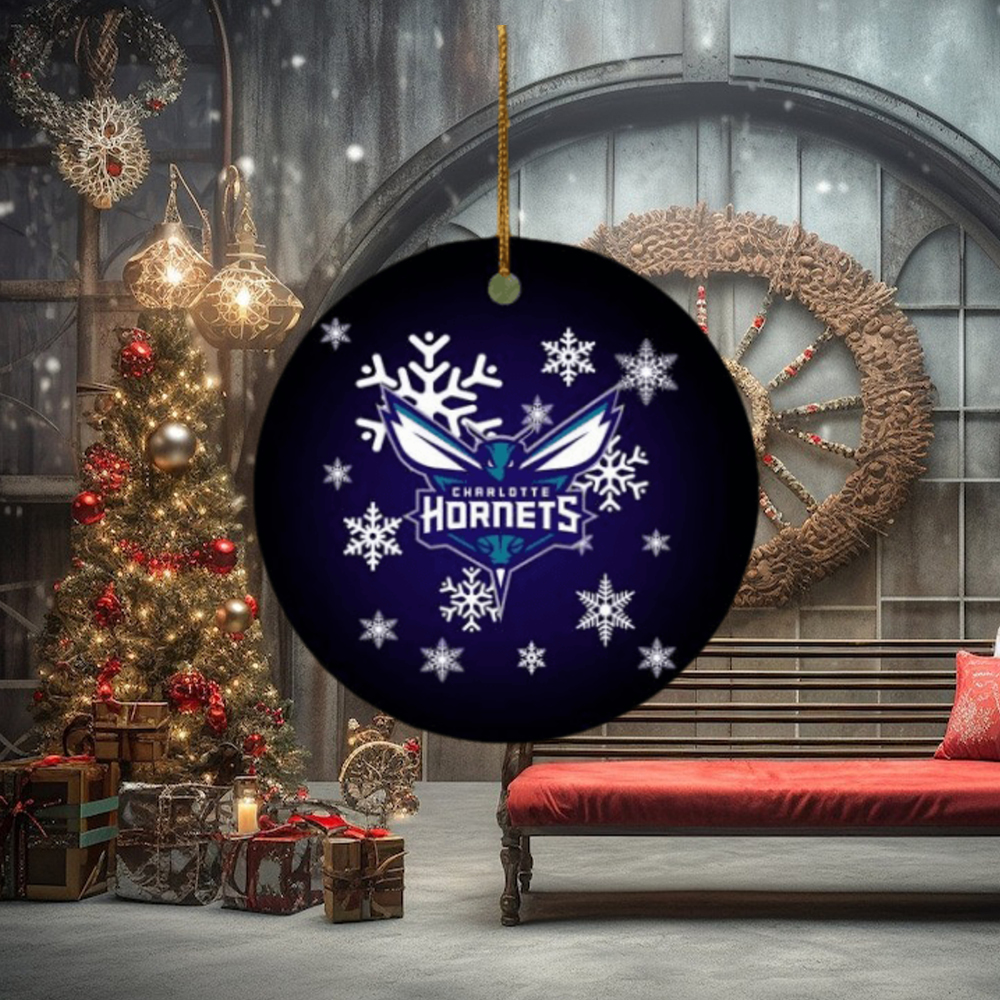 Charlotte Hornets NBA XMas Gifts For Fan Christmas Decorations Ornament Charlotte Hornets NBA XMas Gifts For Fan Christmas Decorations Ornament