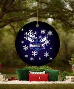Charlotte Hornets NBA XMas Gifts For Fan Christmas Decorations Ornament