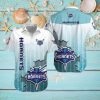 Charlotte Hornets Turquoise Hawaiian Shirt Style Gift