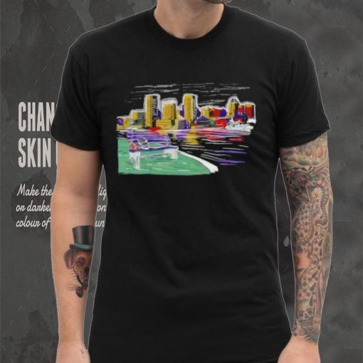 Charm city football vintage shirt