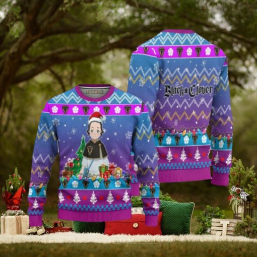 Charmy Pappitson Anime Ugly Christmas Sweater Black Clover Xmas Gift