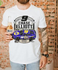 Chase Elliott Hendrick Motorsports Team Collection Green Military Car Shirt