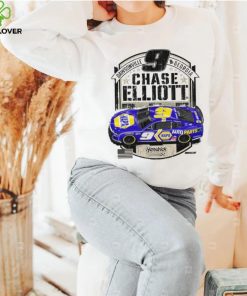 Chase Elliott Hendrick Motorsports Team Collection Green Military Car Shirt