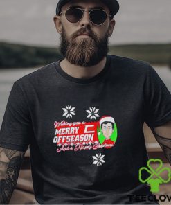 Chase Elliott wishing you a Merry Offseason and a Happy Christmas t shirt
