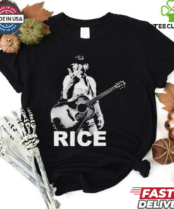 Chase Rice Bird Middle Finger Guitar T shirt