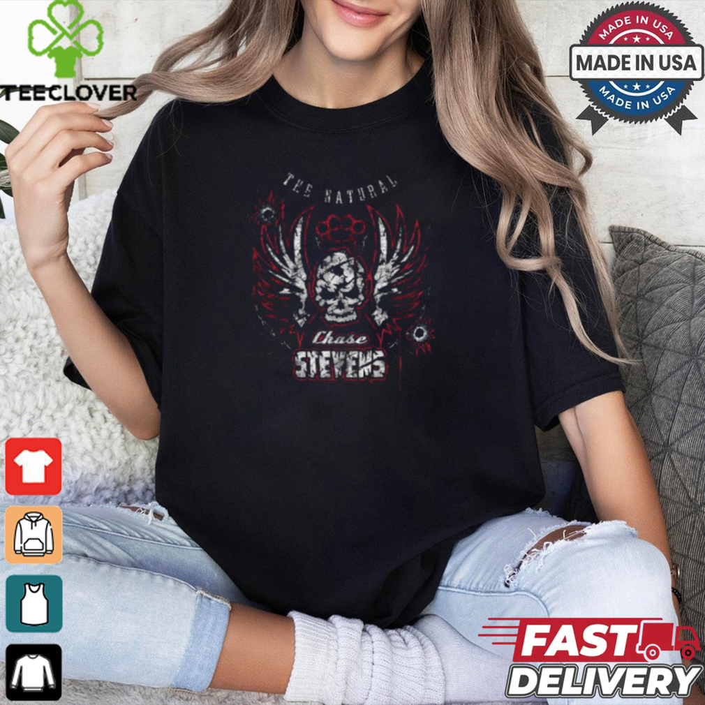 Chase Stevens Chase Stevens _Winged Skull_ (Front Only) Shirt Chase Stevens Chase Stevens _Winged Skull_ (Front Only) Shirt