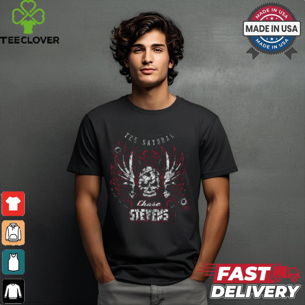 Chase Stevens Chase Stevens _Winged Skull_ (Front Only) Shirt Chase Stevens Chase Stevens _Winged Skull_ (Front Only) Shirt