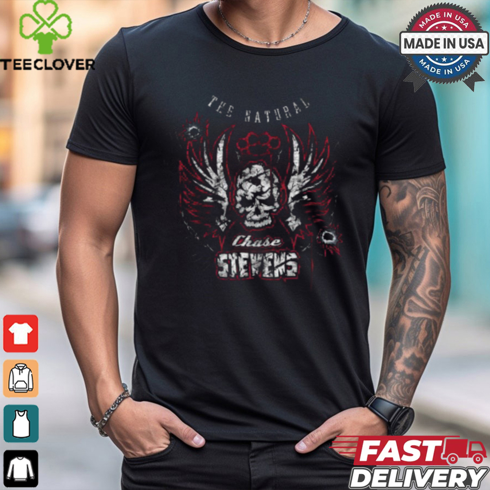 Chase Stevens Chase Stevens _Winged Skull_ (Front Only) Shirt Chase Stevens Chase Stevens _Winged Skull_ (Front Only) Shirt