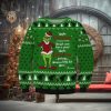 Oktoberfest Funny Santa Drink Beer With Reindeer  Ugly Sweater