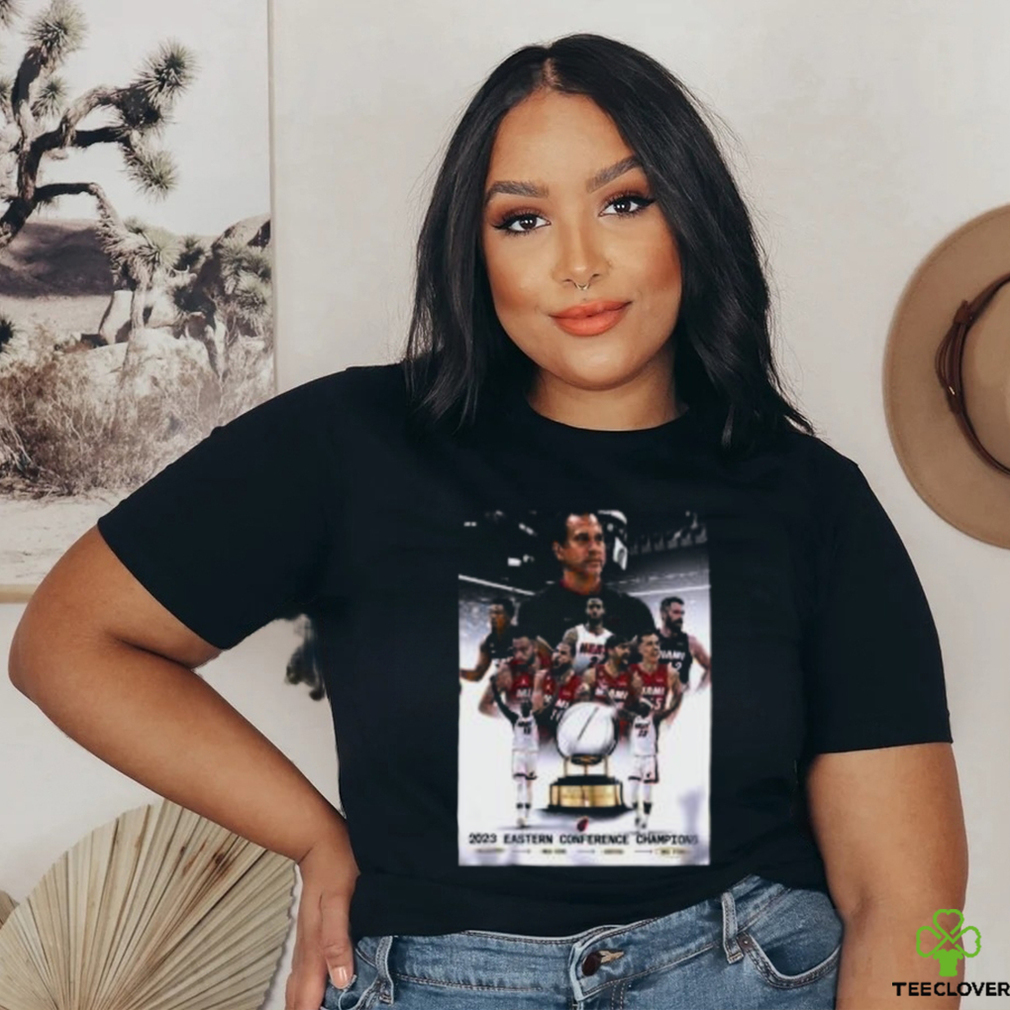 Cheap Nba Miami Heat Eastern Conference Champions 2023 T Shirt Cheap Nba Miami Heat Eastern Conference Champions 2023 T Shirt