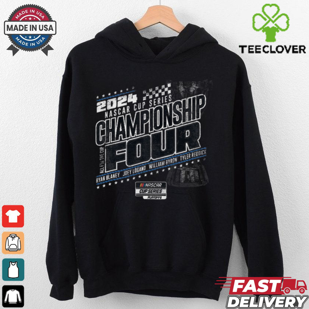 Checkered Flag Sports 2024 NASCAR Cup Series Championship Four T Shirt Checkered Flag Sports 2024 NASCAR Cup Series Championship Four T Shirt