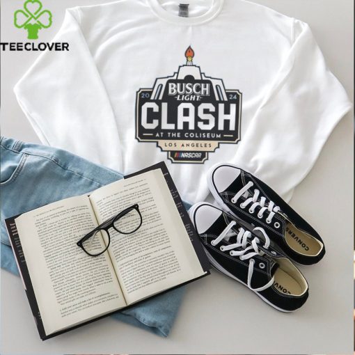 Checkered Flag Sports Heather Gray 2024 Clash At The Coliseum T Shirt