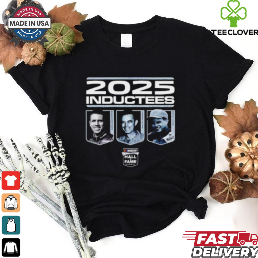 Checkered Flag Sports NASCAR 2025 Hall of Fame Inductee T Shirt Checkered Flag Sports NASCAR 2025 Hall of Fame Inductee T Shirt