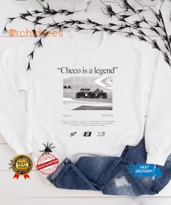 Checo Is A Legend Shirt Acapella X Sergio Pérez Merch Checo Is A Legend Shirt