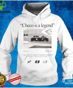 Checo Is A Legend Shirt Acapella X Sergio Pérez Merch Checo Is A Legend Shirt