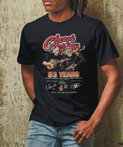 Cheech And Chong 53Year 1971 2024 Thank You For The Memories Signature T Shirt