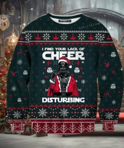 Cheer Disturbing Christmas Ugly Sweater Christmas Party