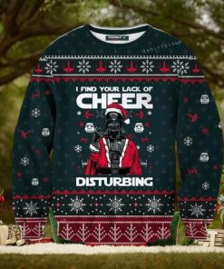 Cheer Disturbing Christmas Ugly Sweater Christmas Party