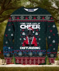 Cheer Disturbing Star Wars Ugly Christmas All Over Printed 3D Sweater