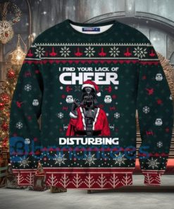 Cheer Disturbing Star Wars Ugly Christmas All Over Printed 3D Sweater