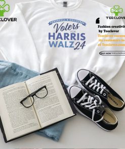 Cheerful and Childfree Voters for Harris and Walz 2024 T Shirt