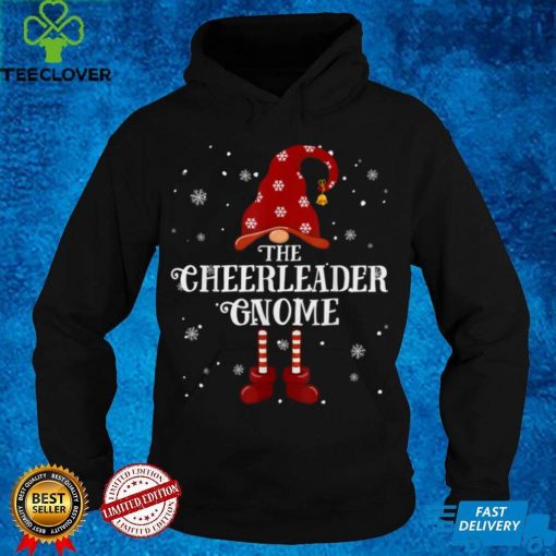 Cheerleader Gnome Family Matching Group Christmas T Shirt