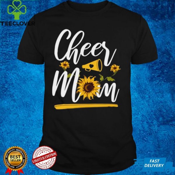 Cheerleading Mom Sunflower Cheer Mom Shirt