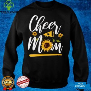 Cheerleading Mom Sunflower Cheer Mom Shirt