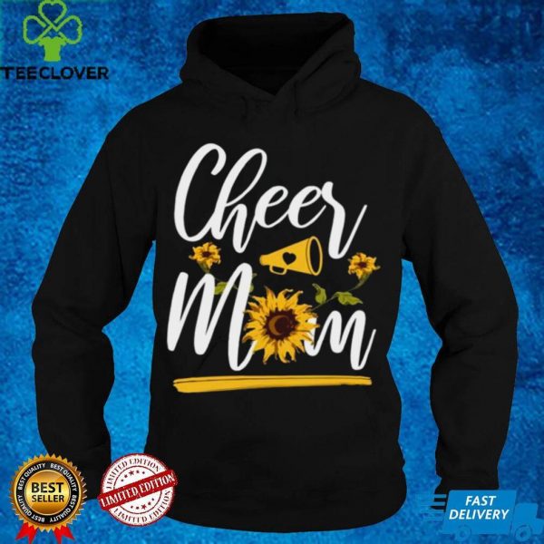 Cheerleading Mom Sunflower Cheer Mom Shirt