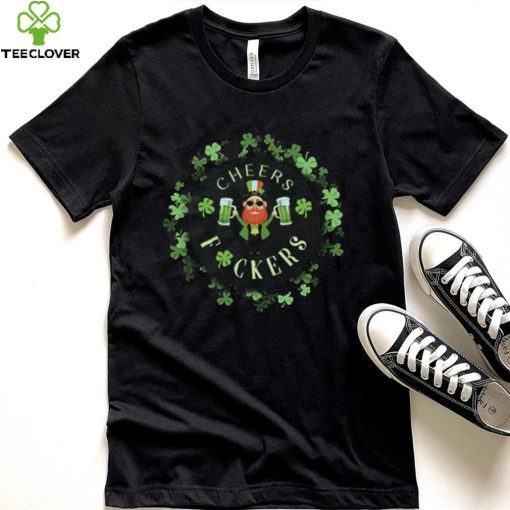 St Patrick’s Day T Shirt | Cheers Fuckers Let’s Celebrate Design