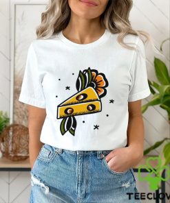 Cheese 4 Life with flowers art shirt