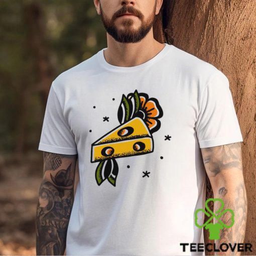 Cheese 4 Life with flowers art shirt