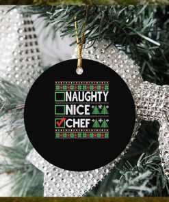 Chef Claus Christmas Ugly Sweater Chef Xmas Outfit 2022 Ornament Christmas