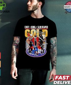 Chef – King – Slim Reaper Paris 2024 Gold Signature Shirt