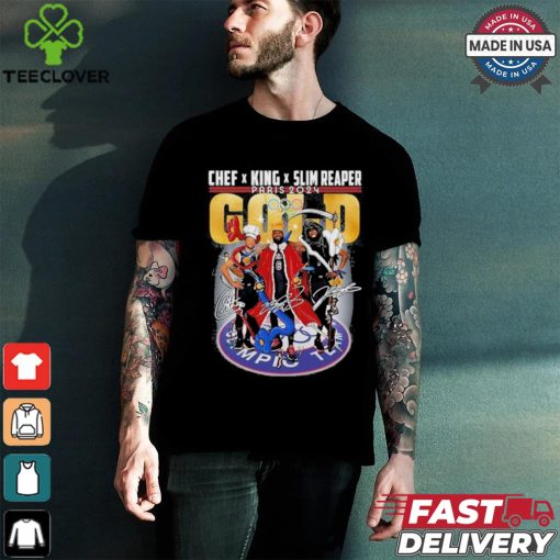 Chef – King – Slim Reaper Paris 2024 Gold Signature Shirt
