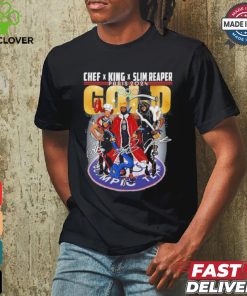 Chef – King – Slim Reaper Paris 2024 Gold Signature Shirt