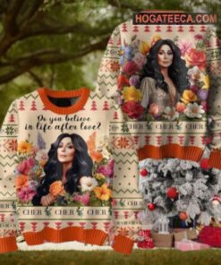 Cher Do You Believe In Life After Love Chirstmas Gifts 2024 Xmas For Family And Friends Ugly Sweater