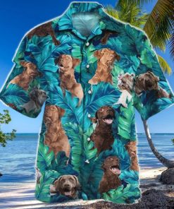 Chesapeake Bay Retriever Dog Lovers Hawaiian Shirt For Men Women