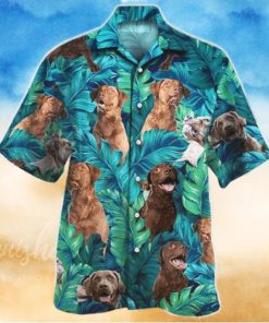 Chesapeake Bay Retriever Dog Lovers Hawaiian Shirt For Men Women