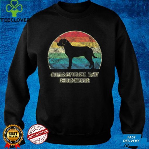Chesapeake Bay Retriever Vintage Style Dog T Shirt