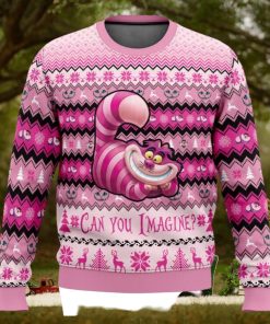 Cheshire Cat Alice in Wonderland Ugly Christmas Sweater