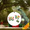 Seattle Seahawks NFL Snoopy Ornament Personalized Christmas 2023 Holidays