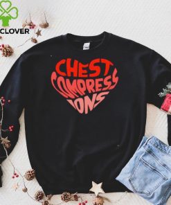 Chest compressions heart shirt