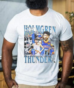 Chet Holmgren 7 Oklahoma City Thunder basketball NBA vintage retro shirt