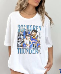 Chet Holmgren 7 Oklahoma City Thunder basketball NBA vintage retro shirt