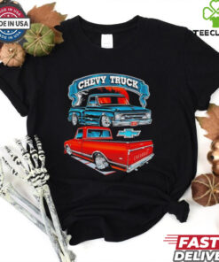 Chevy Trucks 67 72 Cars Retro shirt