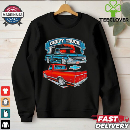 Chevy Trucks 67 72 Cars Retro shirt