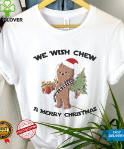 Chewbacca We Wish Chew A Merry Christmas Shirt