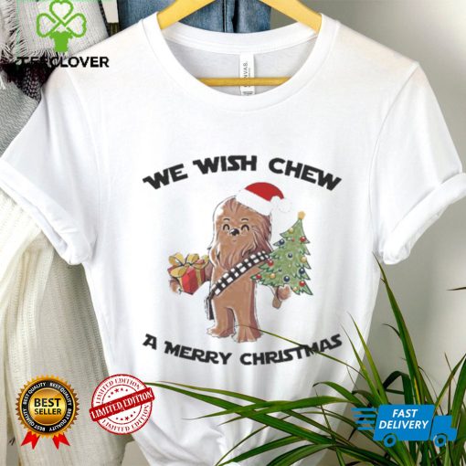 Chewbacca We Wish Chew A Merry Christmas Shirt